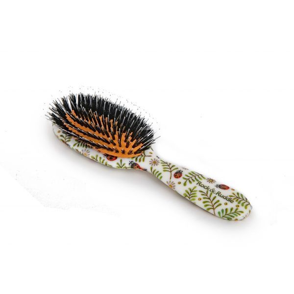Rock &amp;amp; Ruddle Ladybirds Large Pure Bristle Hairbrush