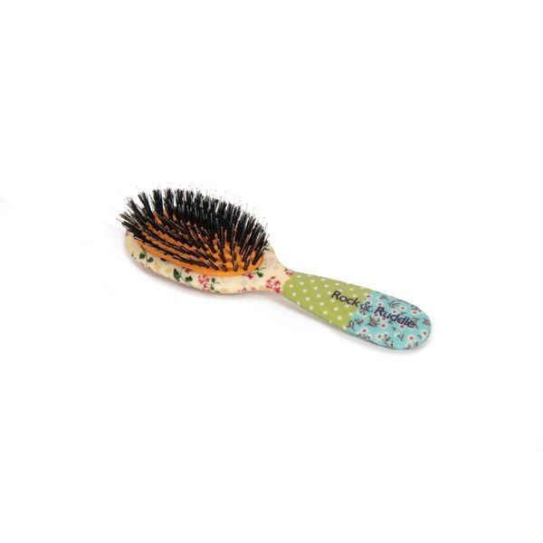 Rock &amp;amp; Ruddle Pink Blossom Small Synthetic Bristle Hairbrush