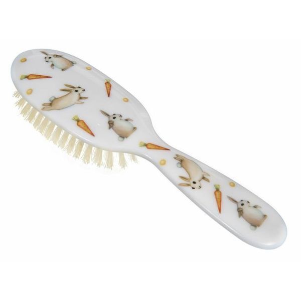 Rock &amp;amp; Ruddle Rabbits Small Baby Bristle Hairbrush