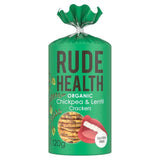 Rude Health Chickpea &amp;amp; Lentil Crackers   120g