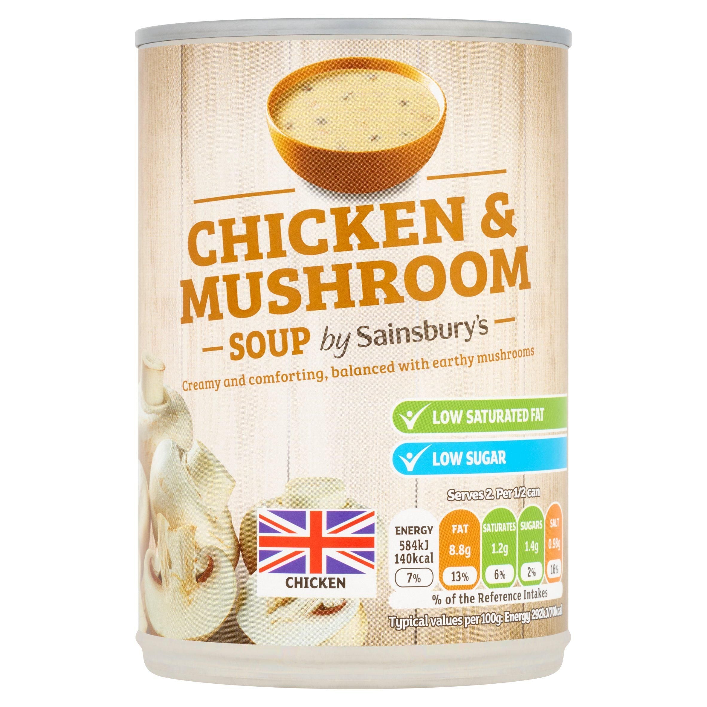 Sainsbury's Chicken &amp;amp; Mushroom Soup 400g