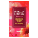 Sainsbury's Echinacea &amp;amp; Hibiscus Infusion Tea Bags x20 40g
