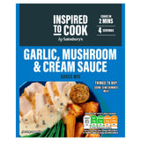 Sainsbury's Garlic, Mushroom &amp;amp; Cream Sauce Mix, Inspired to Cook 26g
