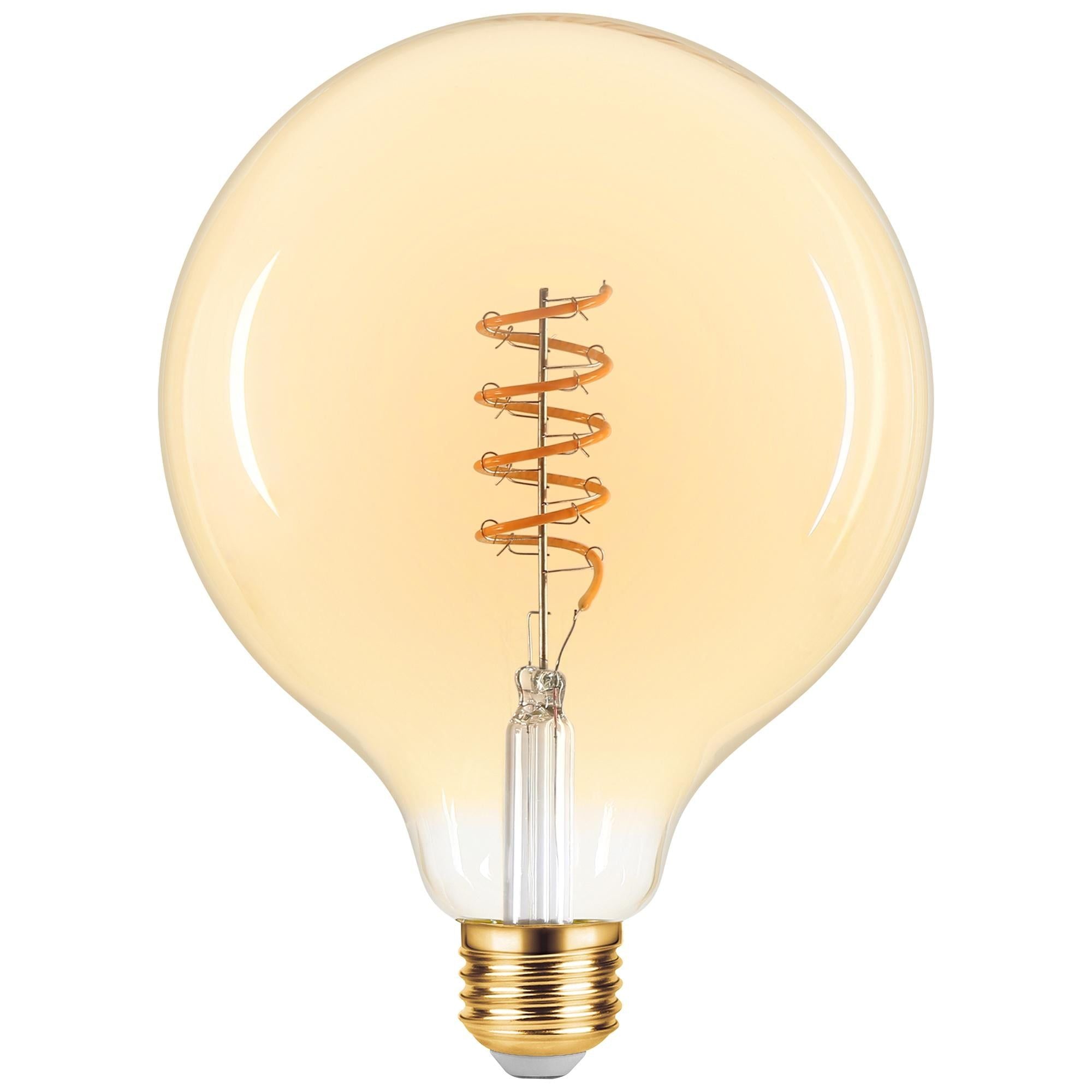 Sainsbury's Home Spiral Filament G125 Globe 4.5W ES Light Bulb