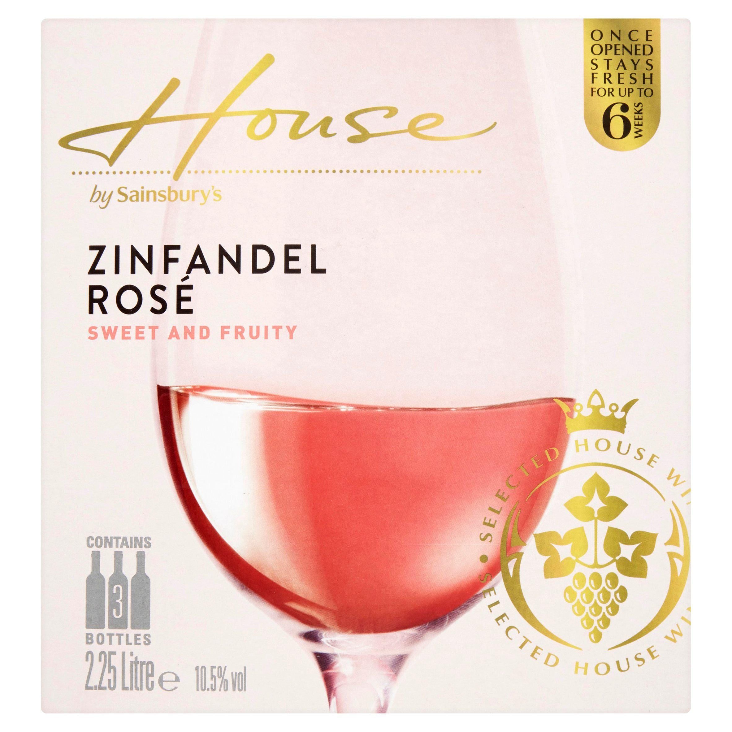 Sainsbury's House Zinfandel Ros&amp;eacute; 2.25L