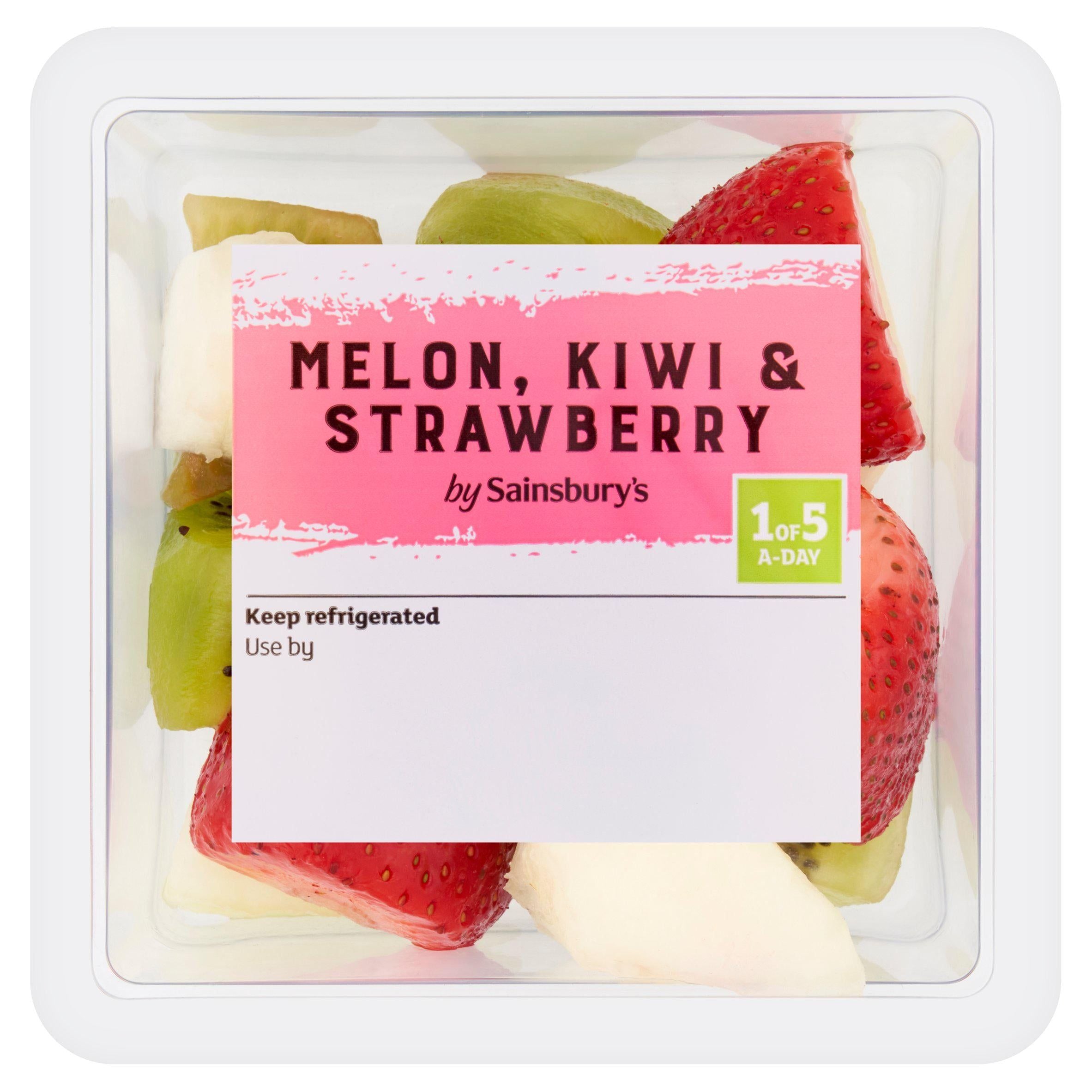 Sainsbury's Melon, Kiwi &amp;amp; Strawberry 220g
