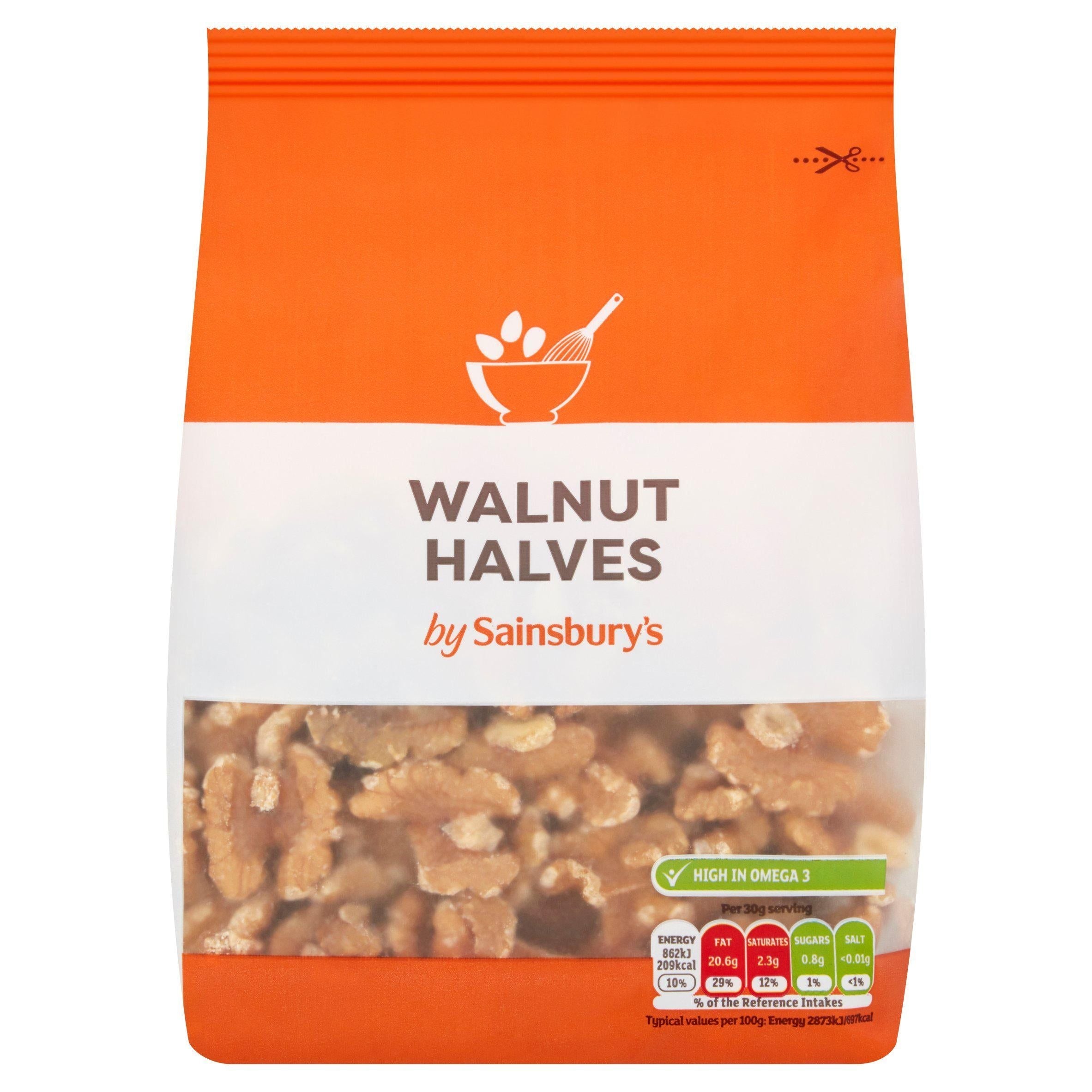 Sainsbury's Shelled Walnuts 300g