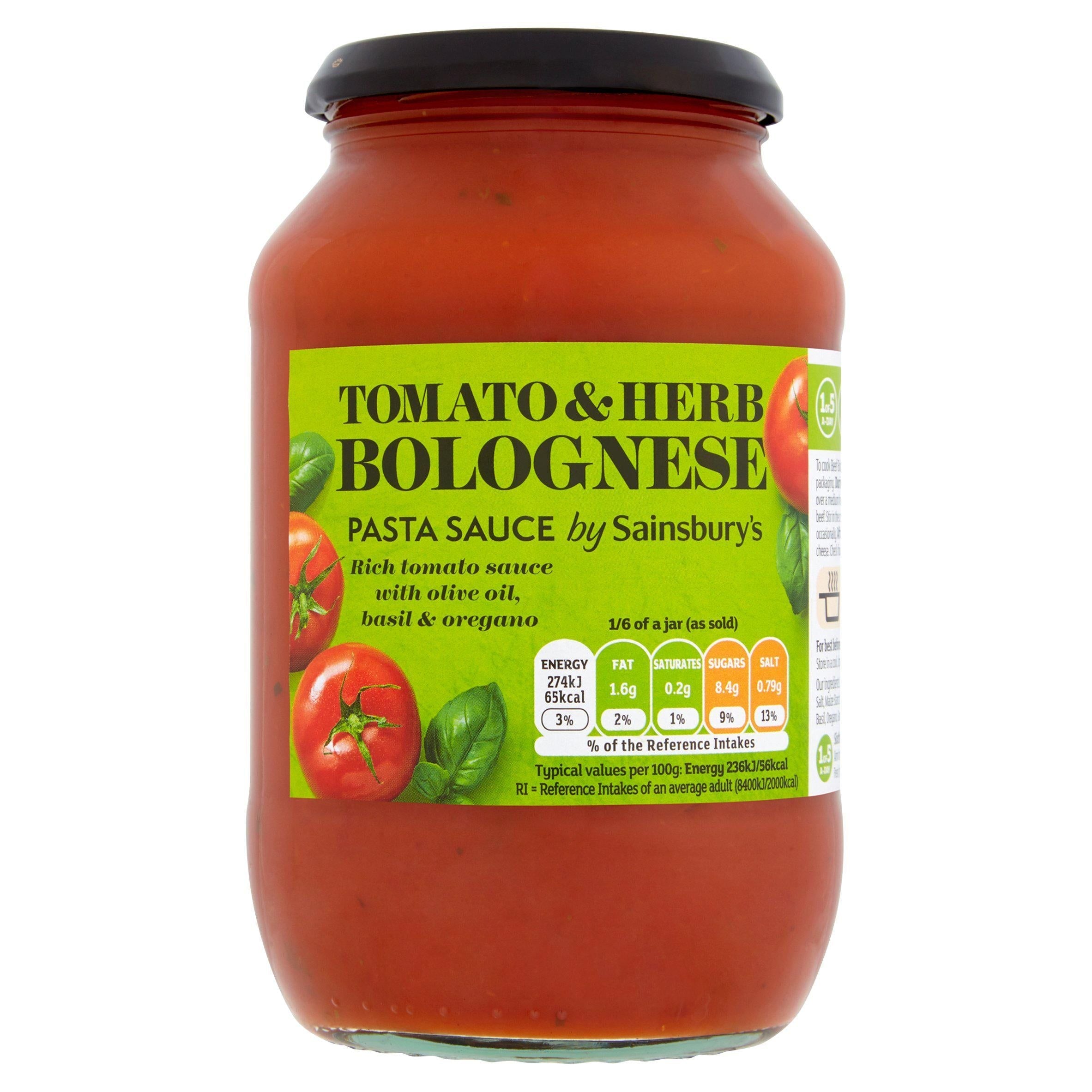 Sainsbury's Tomato &amp;amp; Herb Pasta Sauce 700g