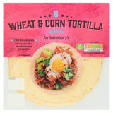 Sainsbury's Wheat &amp;amp; Corn Tortilla Wraps x8 320g