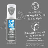 Salt of the Earth Pure Armour Explorer Natural Deodorant Spray   100ml
