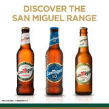 San Miguel Premium Lager Beer Bottles   12 x 330ml