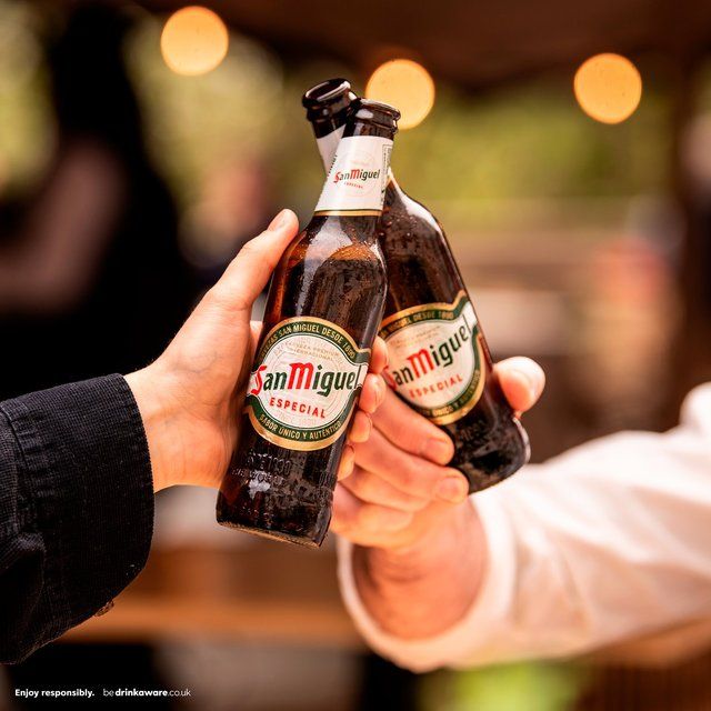 San Miguel Premium Lager Beer Bottles   4 x 330ml