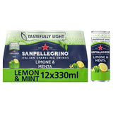 San Pellegrino Lemon &amp;amp; Mint   12 x 330ml