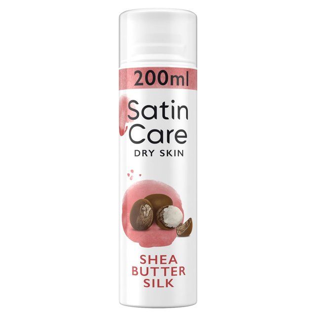 Satin Care Shave Gel Shea Butter Dry Skin   200ml