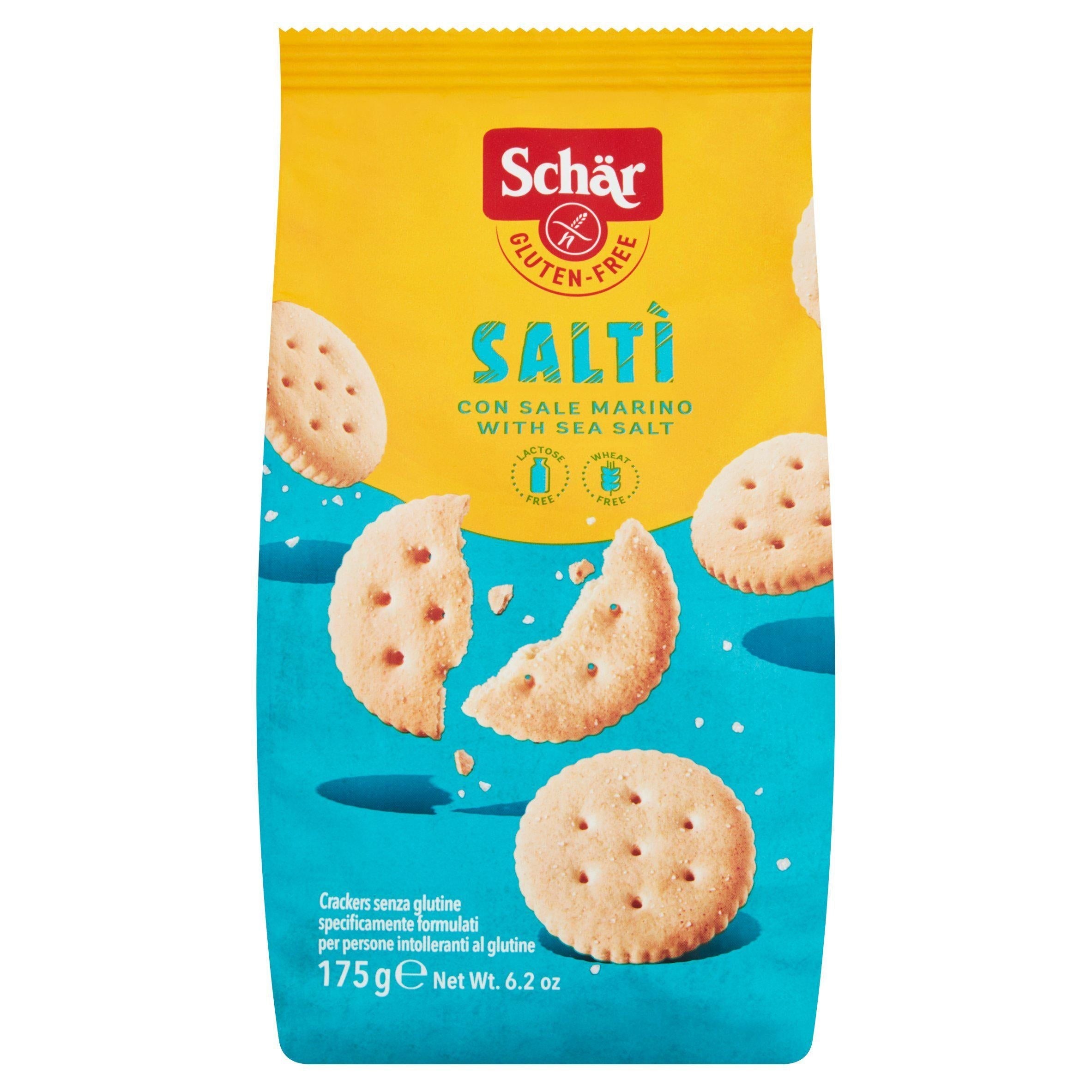 Sch&amp;auml;r Gluten-Free Salt&amp;igrave; Con Sale Marino with Sea Salt 175g