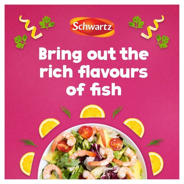 Schwartz Lemon &amp;amp; Dill Fish Seasoning Jar   55g