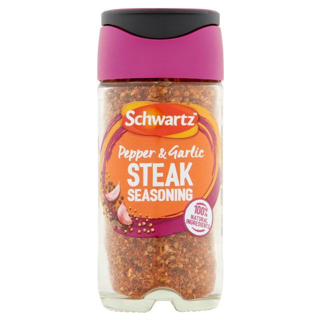 Schwartz Pepper &amp;amp; Garlic Steak Seasoning Jar   46g