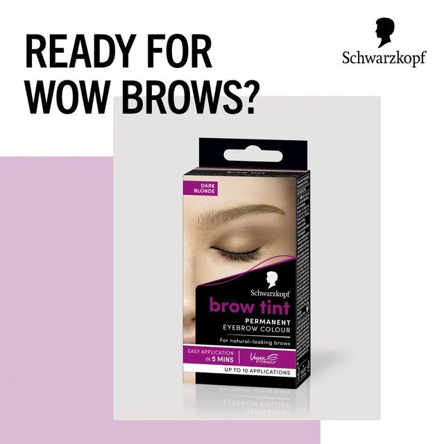 Schwarzkopf Brow Tint Permanent Eyebrow Colour Dark Blonde    17ml