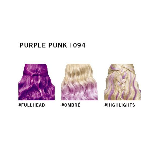 Schwarzkopf Live Purple Punk 94 Ultra Brights Semi-Perm Hair Dye