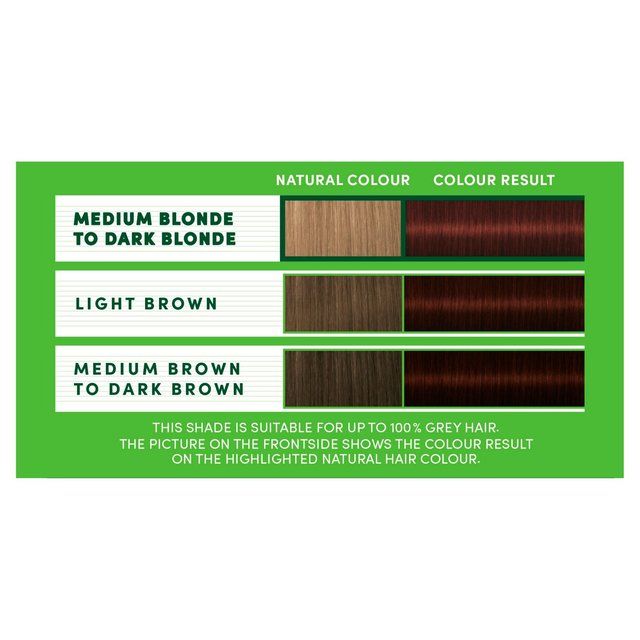 Schwarzkopf Natural &amp;amp; Nourishing 585 - Dark Red Brown Permanent Hair Dye   143g