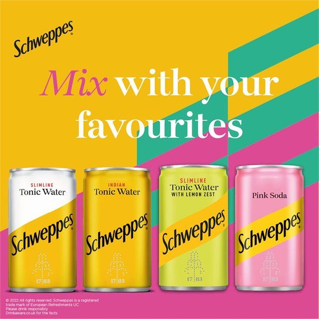 Schweppes Pink Soda   12 x 150ml