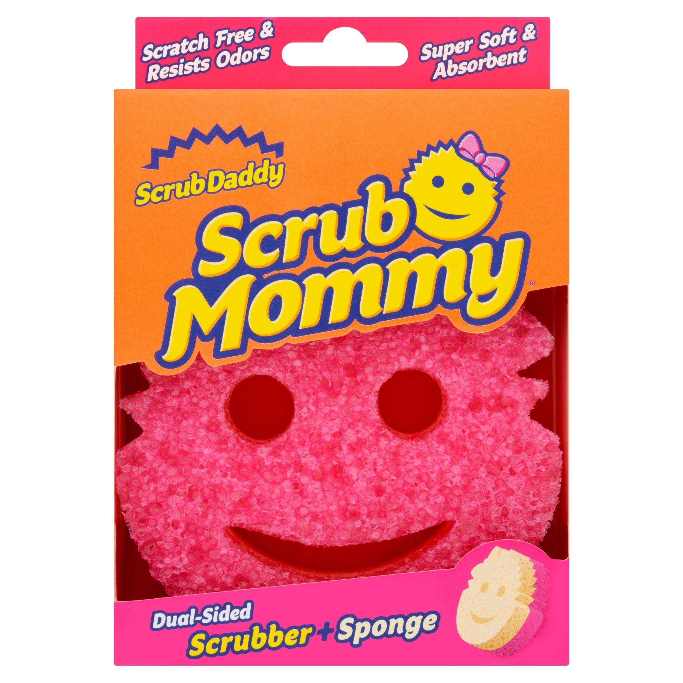 Scrub Daddy Mommy Dual Sided Scrubber &amp;amp; Sponge