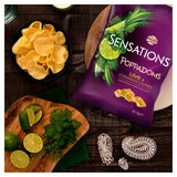 Sensations Lime &amp;amp; Coriander Chutney Sharing Bag Poppadoms   82.5g