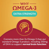 Seven Seas Omega-3 Fish Oil Extra Strength with Vitamin D 30 Capsules   30 per pack