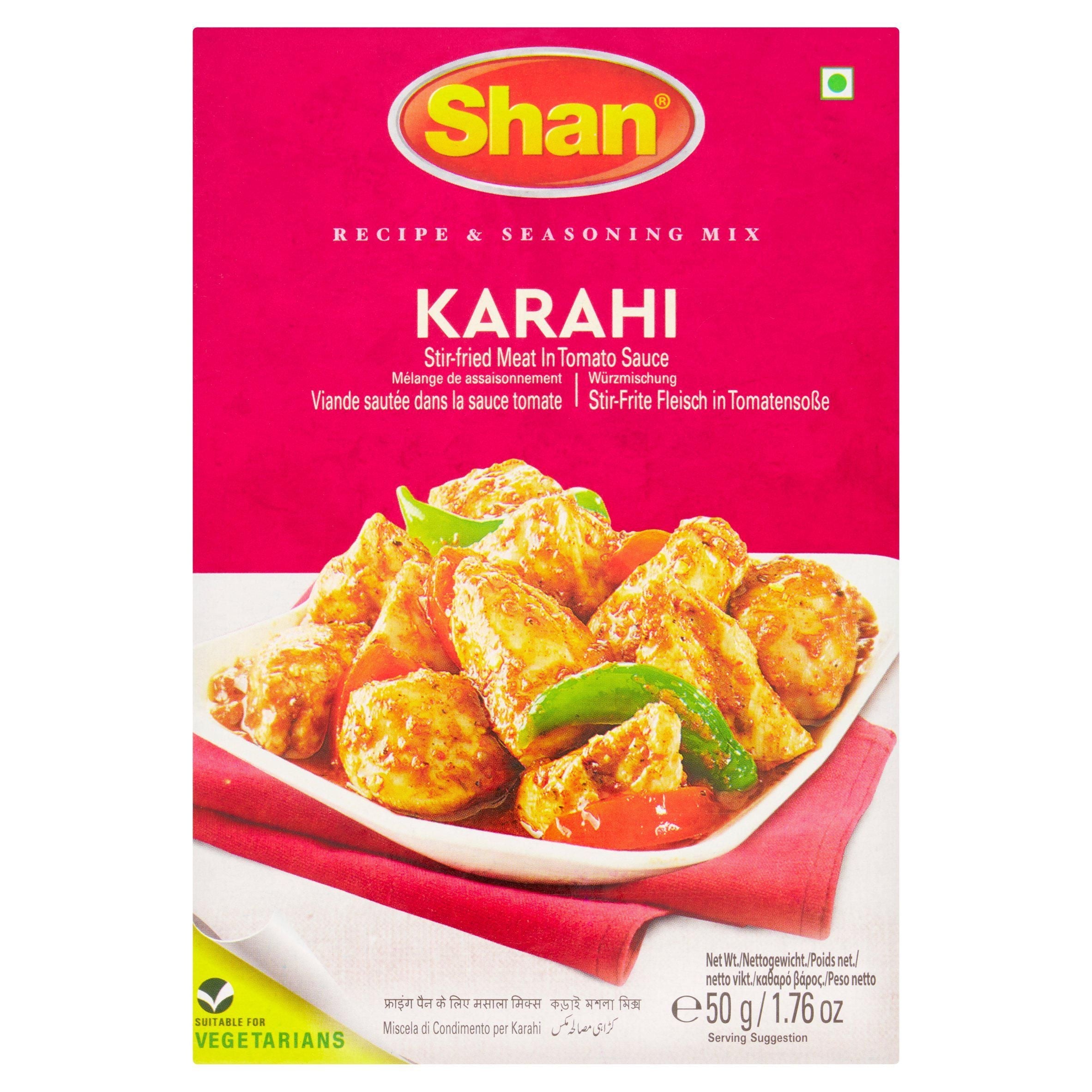 Shan Recipe &amp;amp; Seasoning Mix Karahi 50g