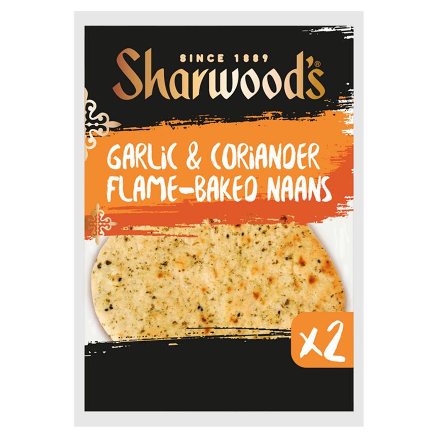 Sharwood's 2 Garlic &amp;amp; Coriander Naans