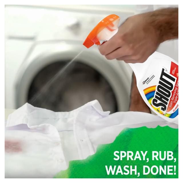 Shout Triple-Acting Stain Removing Spray   500ml