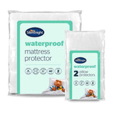 Silentnight Waterproof Mattress Protector Single &amp;amp; Pillow Pair