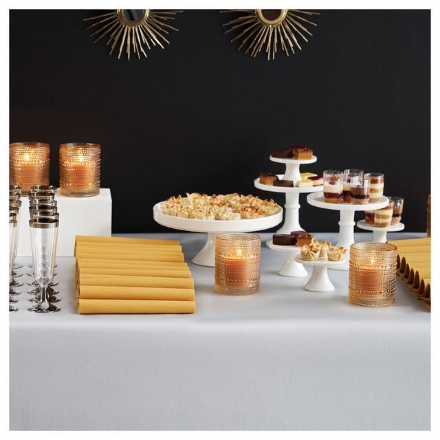 Silver Dunicel Table Cover 220X138cm