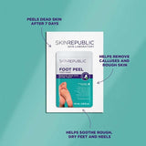 Skin Republic Biodegradable Foot Peel   1pair
