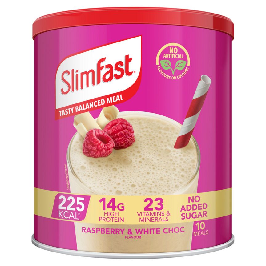 SlimFast Raspberry &amp;amp; White Choc Flavour Shake