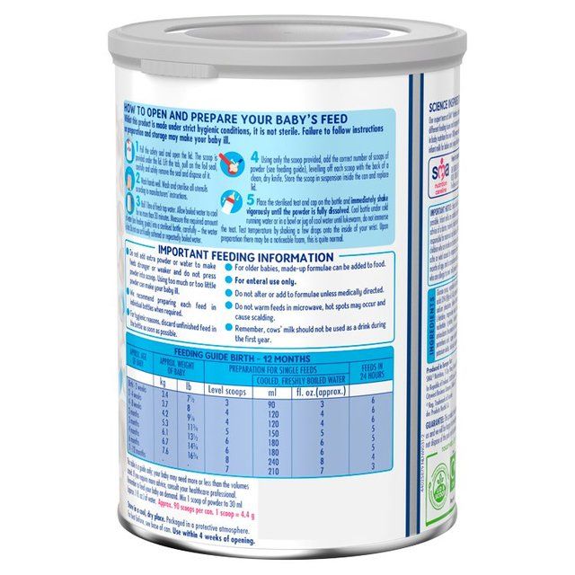 SMA Lactose Free Formula Powder From Birth   400g