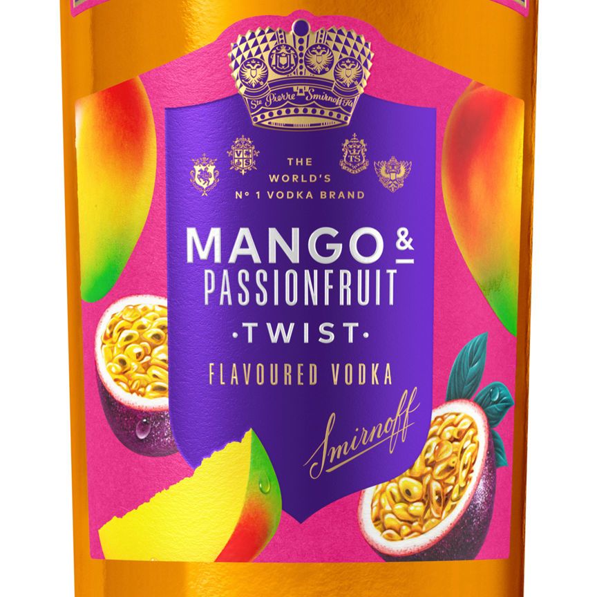 Smirnoff Mango &amp;amp; Passionfruit Twist Flavoured Vodka