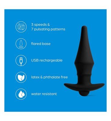 So Divine Men Vibrating Butt Plug