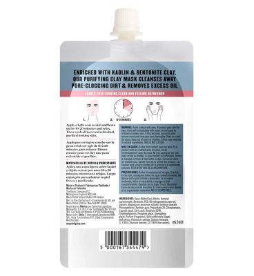 Soap &amp;amp; Glory As Clear As Clay Purifying Clay Face Mask 50ml