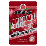 Soap &amp;amp; Glory Pomegranate &amp;amp; Hyaluronic Acid Instant Hydration Sheet Mask