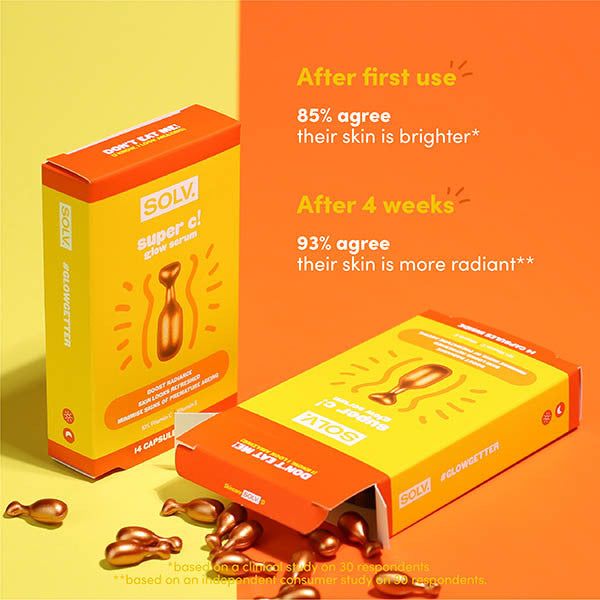 SOLV. Super C Glow Serum 28 Capsules