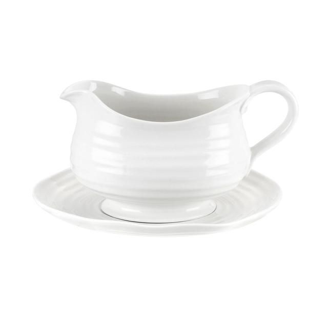Sophie Conran White Gravy Boat &amp;amp; Stand