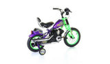 Spike Chopper 14 inch Wheel Size Kids Beginner Bike - Green