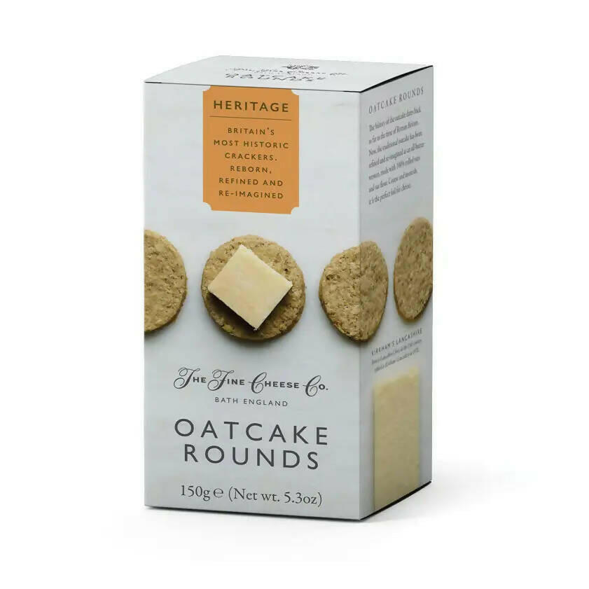 The Fine Cheese Co. The Heritage Range: Oatcake Rounds GOODS McGrocer Direct   